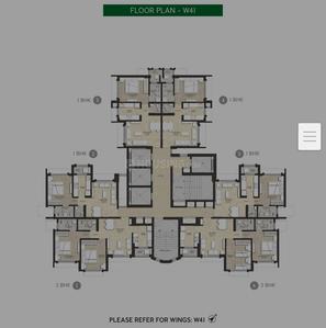 447 Sqft BHK Flat for sale in Lodha Amara Tower 49 And 50