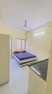 Bedroom Image of 566 Sq.ft 1 RK Builder Floor for rent in Vishnu Puri Colony Indore for Rs. 8500
