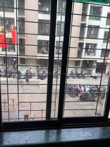 Balcony Image of 525 Sq.ft 1 BHK Apartment / Flat for rent in Virat Tower, Kalwa Thane for Rs. 25000