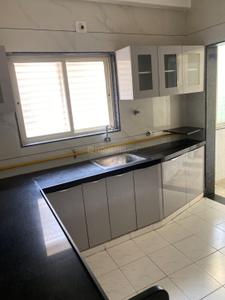 Kitchen Image of 1600 Sq.ft 3 BHK Apartment / Flat for rent in Goyal Vishal Residency, Prahlad Nagar Ahmedabad for Rs. 35000