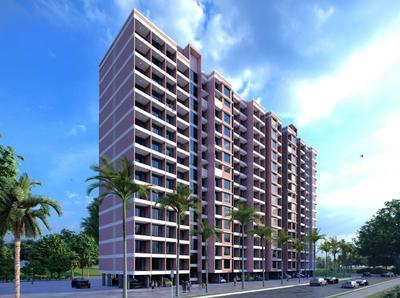Image of 725 Sq.ft 1 BHK Apartment / Flat for sale in Iskcon Residency Phase II Type B, Ambernath East, Ambernath for Rs. 2800000
