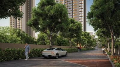 Image of 2468 Sq.ft 4 BHK Apartment / Flat for sale in Sai Nisarg Sky Luxe, Chinchwad, Pune for Rs. 24000000