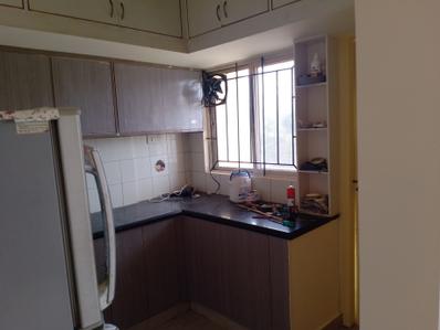 Kitchen Image of 1050 Sq.ft 2 BHK Apartment / Flat for rent in Bharat Niliya, Brookefield Bengaluru for Rs. 40000