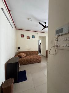 Hall Image of 480 Sq.ft 1 BHK Apartment / Flat for rent in Gajra Bhoomi Lawns, Shilgaon Thane for Rs. 19500