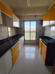 Kitchen Image of 720 Sq.ft 2 BHK Apartment / Flat for rent in Romell Empress C Wing, Borivali West Mumbai for Rs. 52000