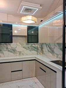 Kitchen Image of 920 Sq.ft 3 BHK Builder Floor for rent in Dwarka Mor New Delhi for Rs. 33000