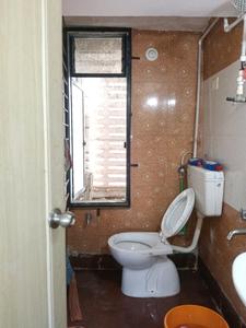 Common Bathroom Image of 528 Sq.ft 1 BHK Apartment / Flat for rent in Raunak Bliss, Kasarvadavali Thane for Rs. 25000