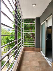 Bedroom Image of 450 Sq.ft 1 BHK Builder Floor for rent in Sector 43 Gurgaon for Rs. 45000