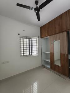 Bedroom Image of 650 Sq.ft 1 BHK Builder Floor for rent in HSR Layout Bengaluru for Rs. 22000
