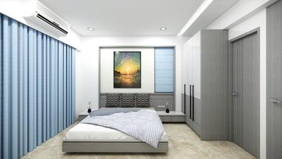 Bedroom Image of 2550 Sq.ft 3 BHK Apartment / Flat for rent in Vinayak Courtyard , PDPU Road Gandhinagar for Rs. 49000