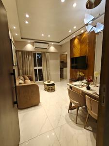 Bedroom Image of 350 Sq.ft 1 BHK Apartment / Flat for sale in JP North Imperial Greens Tower 2, Kasarvadavali Thane for Rs. 4600000