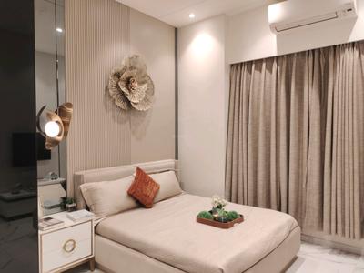 Bedroom Image of 742 Sq.ft 2 BHK Apartment / Flat for sale in Ruparel Skygreens I, Kandivali West Mumbai for Rs. 14800000