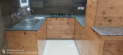 Kitchen Image of 1350 Sq.ft 3 BHK Builder Floor for rent in Janakpuri New Delhi for Rs. 66000