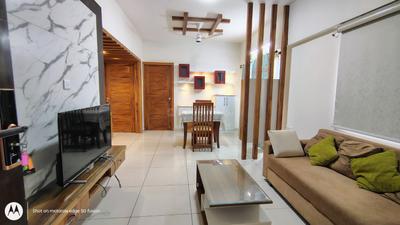 Living Room Image of 1200 Sq.ft 2 BHK Apartment / Flat for rent in Estella Maple Square, Choodasandra Bengaluru for Rs. 45000
