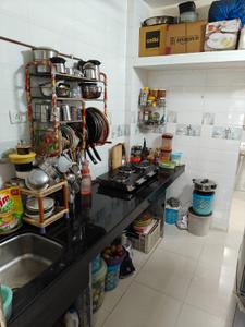 Kitchen Image of 446 Sq.ft 1 BHK Apartment / Flat for sale in MK Gauri Estate, Badlapur West Badlapur for Rs. 2600000