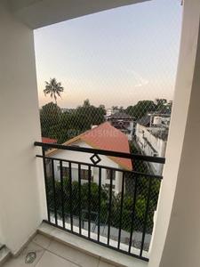 Balcony Image of 450 Sq.ft 1 BHK Apartment / Flat for sale in Galaxy Carlton, Chilavannur Kochi for Rs. 2500000