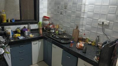 Kitchen Image of 675 Sq.ft 2 BHK Apartment / Flat for sale in Bhiwandi Thane for Rs. 3700000