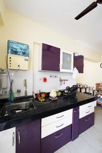 Kitchen Image of 627 Sq.ft 1 BHK Apartment / Flat for sale in Surya Vaibhav, Thergaon Pune for Rs. 5200000