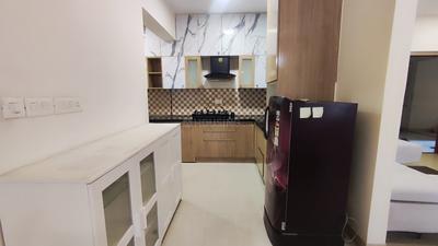 Kitchen Image of 1056 Sq.ft 2 BHK Apartment / Flat for rent in Sattva Laurel Heights, Jalahalli West Bengaluru for Rs. 43000