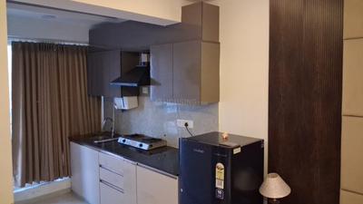 Kitchen Image of 566 Sq.ft 1 RK Studio for rent in Eternal Manhattan Riviera, Sitapura Jaipur for Rs. 17000