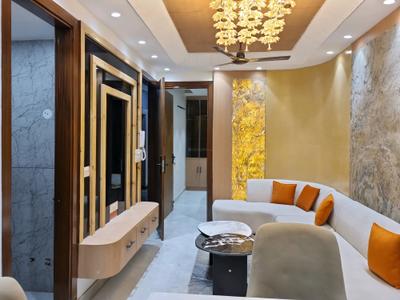 Living Room Image of 1000 Sq.ft 3 BHK Apartment / Flat for sale in Dwarka Mor New Delhi for Rs. 6700000