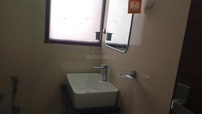 Bathroom Image of 275 Sq.ft 1 RK Builder Floor for rent in Sector 14 Gurgaon for Rs. 23000