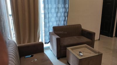 Living Room Image of 607 Sq.ft 1.5 BHK Apartment / Flat for rent in Siddharth Vihar Ghaziabad for Rs. 27000
