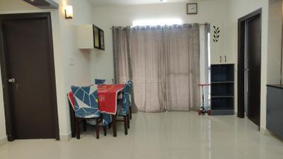 Living Room Image of 1100 Sq.ft 3 BHK Apartment / Flat for rent in Amrutha Heights, Whitefield Bengaluru for Rs. 66000