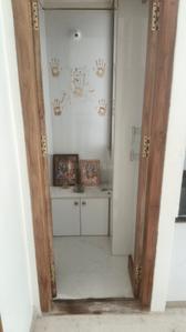 Pooja Room One Image of 1300 Sq.ft 2 BHK Builder Floor for rent in Mallathahalli Bengaluru for Rs. 29000