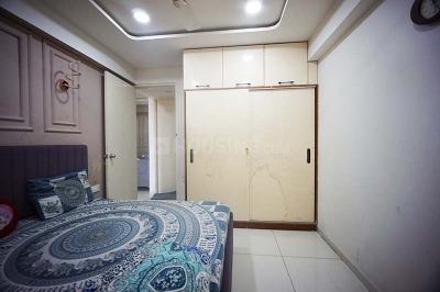 Bedroom Image of 1500 Sq.ft 3 BHK Apartment / Flat for sale in South Bopal Ahmedabad for Rs. 8500000