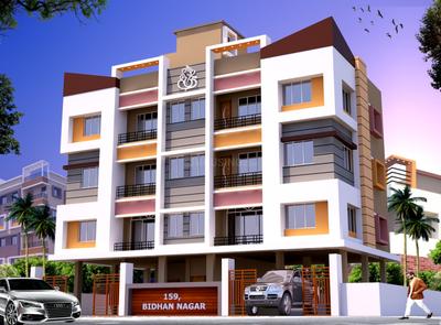 Image of 914 Sq.ft 2 BHK Apartment / Flat for sale in Kasba, Kolkata for Rs. 6000000