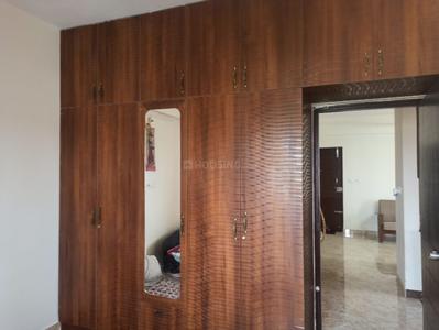 Bedroom Image of 1100 Sq.ft 3 BHK Apartment / Flat for rent in Aashrayaa Onyx, Devarachikkana Halli Bengaluru for Rs. 35000