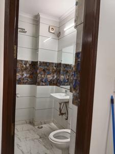 Bathroom Image of 600 Sq.ft 1 BHK Builder Floor for rent in Tagore Garden Extension New Delhi for Rs. 22000