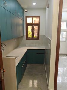 Kitchen Image of 720 Sq.ft 3 BHK Builder Floor for rent in Sector 3 Rohini New Delhi for Rs. 30000