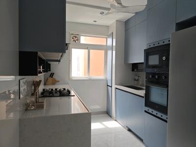 Kitchen Image of 950 Sq.ft 3 BHK Apartment / Flat for sale in Hubtown Rising City, Ramabai Ambedkar Nagar Mumbai for Rs. 25000000