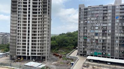 Image of 1400 Sq.ft 3 BHK Apartment / Flat for rent in Skyi Songbirds , Bhugaon, Pune for Rs. 35000
