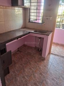Kitchen Image of 450 Sq.ft 1 BHK Apartment / Flat for rent in  TNHB MIG Plot, Sholinganallur Chennai for Rs. 15000