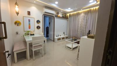 Living Room Image of 650 Sq.ft 1 BHK Apartment / Flat for sale in Puraniks City Reserva Phase 1, Kasarvadavali Thane for Rs. 6300000