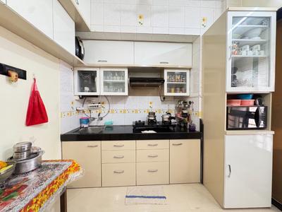 Kitchen Image of 703 Sq.ft 1 BHK Apartment / Flat for sale in Dombivli West Thane for Rs. 5500000