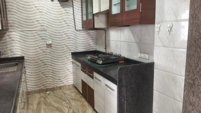 Kitchen Image of 1700 Sq.ft 3 BHK Apartment / Flat for rent in Swaraj Queensbay, Kopar Khairane Navi Mumbai for Rs. 75000