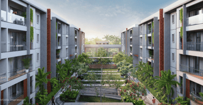 Image of 2860 Sq.ft 3.5 BHK Apartment / Flat for sale in Kumar Plumeria, Bagalur, Bengaluru for Rs. 27900000