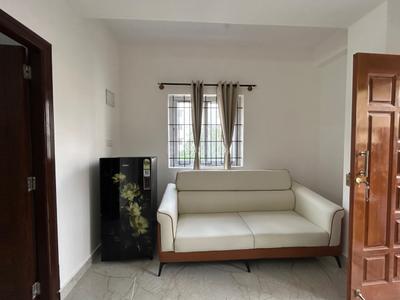 Living Room Image of 550 Sq.ft 1 BHK Builder Floor for rent in Munnekollal Bengaluru for Rs. 28000