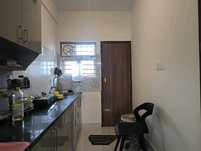Kitchen Image of 680 Sq.ft 1 BHK Apartment / Flat for rent in Doddanekundi Bengaluru for Rs. 33000