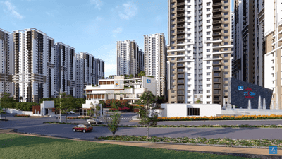 Image of 1740 Sq.ft 3 BHK Apartment / Flat for sale in Aparna Sarovar Zicon, Serilingampally, Hyderabad for Rs. 20500000