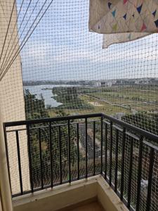 Balcony Image of 920 Sq.ft 2 BHK Apartment / Flat for rent in DLF Woodland Heights, Bommasandra Bengaluru for Rs. 25000