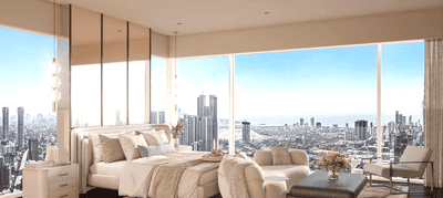 Image of 1200 Sq.ft 3 BHK Apartment / Flat for sale in Parel, Mumbai for Rs. 62000000