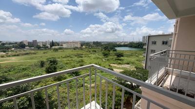 Balcony Image of 1537 Sq.ft 3 BHK Apartment / Flat for rent in GR Queens Pride, Akshayanagar Bengaluru for Rs. 33000
