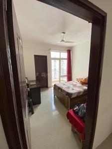 Bedroom Image of 1200 Sq.ft 3 BHK Apartment / Flat for rent in Omaxe Waterscapes, Arjunganj Lucknow for Rs. 28000