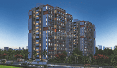 Image of 1566 Sq.ft 2 BHK Apartment / Flat for sale in Texas Repose, Raysan, Gandhinagar for Rs. 7500000