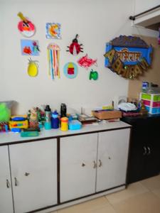 Kitchen Image of 545 Sq.ft 1 BHK Apartment / Flat for rent in Vrindavan Society, Thane West Thane for Rs. 27000